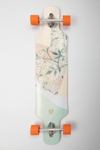 Ultimate Boards, Flowers, Longboard, 40"