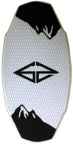 GoZone K2 White Skimboard