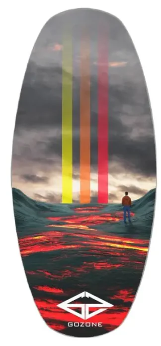 GoZone Tropic Fire Junior Skimboard