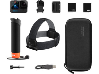 GoPro Hero 12 Black Accessory BundleExtra Enduro + Handler +Head Strap 2.0