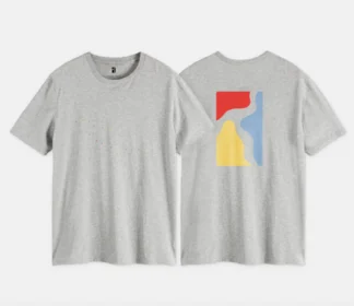 Poetic Collective Color Logo Tee - Heather Grey