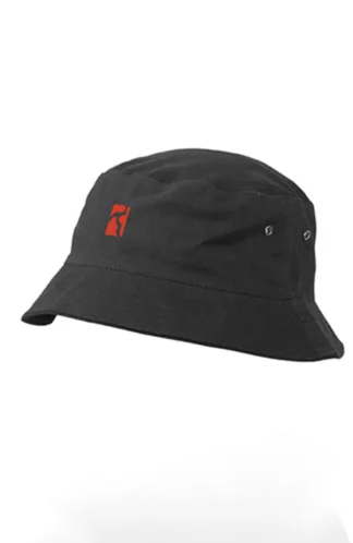 POETIC COLLECTIVE  Bucket Hat - black - red