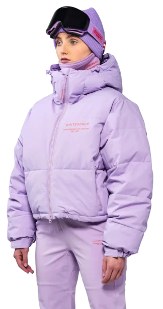 Whitespace Cropped Puffer Womens Jacket