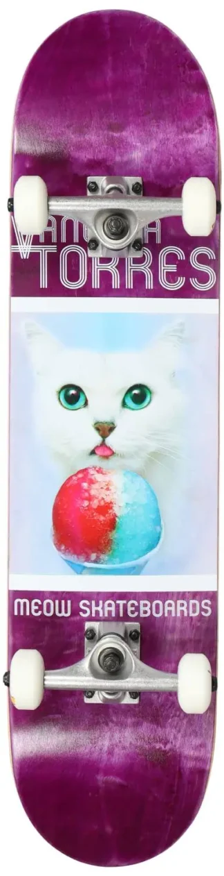 Meow Vanessa Torres Furreal Pro Complete Skateboard