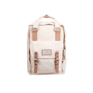 Doughnut Macaroon Organic Cotton Series Backpack beige