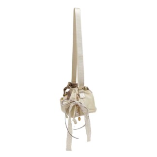 Doughnut Gossamer Tiny Enchanted Series Cream Crossbody Bag – cream