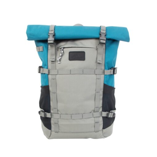 Doughnut Paratrooper Euro Series Backpack in grey x teal