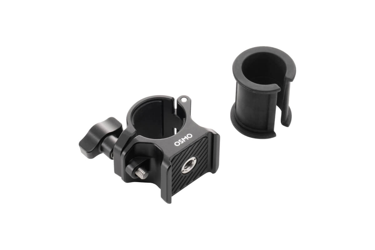 DJI Osmo Selfie Stick Clamp Mount - lifestyle