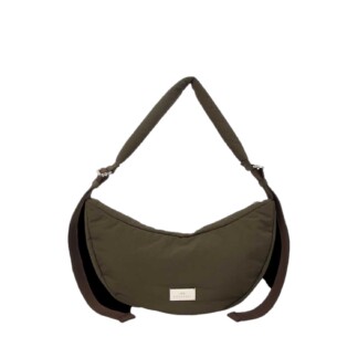 Doughnut Eclair Softies Crossbody Bag – olive