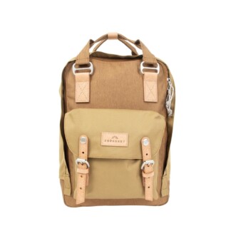 Doughnut Macaroon Euro Series Backpack – khaki x camel