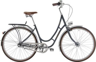 Viva Emilia Deluxe City Bike – Step-Through, Black