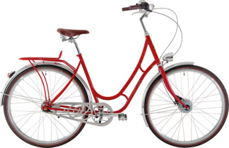 Viva Juliette Deluxe City Bike – Step-Through, Red