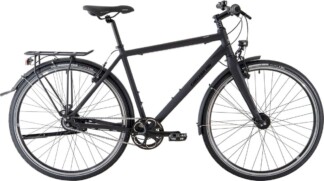 Checker Pig Zulu City Bike – Diamond, Black Matte
